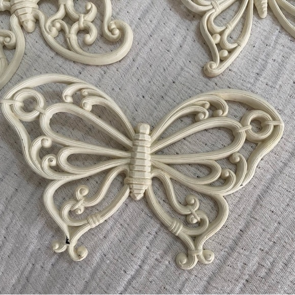 Vintage Homco Butterfly Wall Decor Boho - Picture 2 of 5